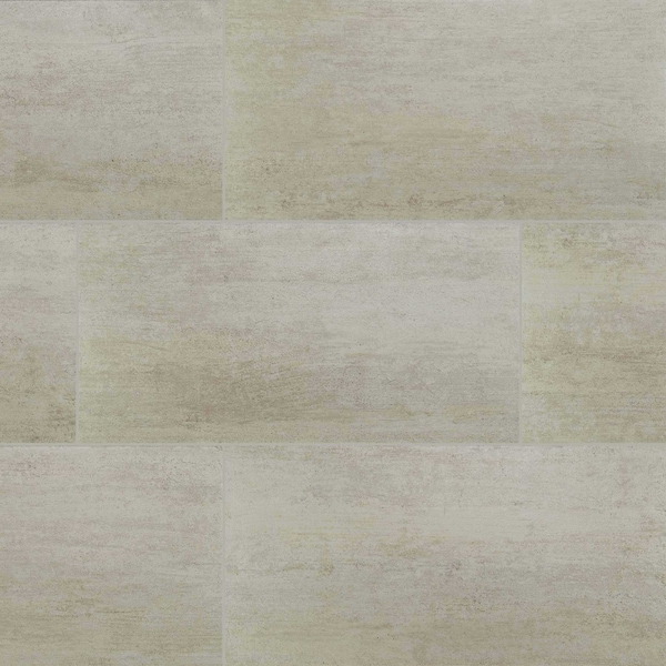 Metropolis Cloud 12 X 24 Porcelain Field Tile In Gray, 7PK